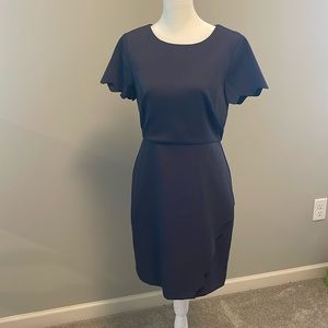 Ann Taylor Loft Gray Dress.  New with tags.  Size 0